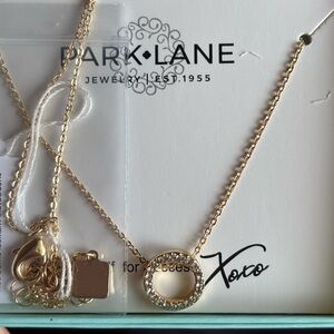 Park Lane Gold Roo Necklace with Crystal Accents
